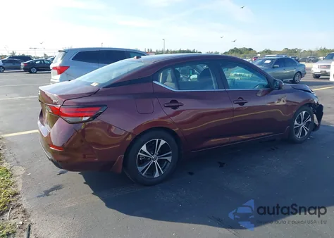 2021 Nissan Sentra Sv Xtronic Cvt z USA, uszkodzony, nr VIN 3N1AB8CV1MY204633